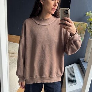 We the Free oversized sweatshirt small